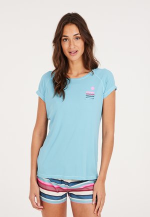 RASHGRD - T-shirt con stampa - vision blue