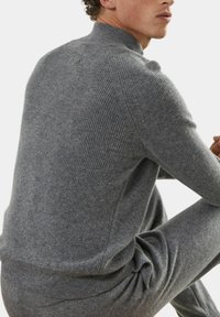 Rodier HALF-ZIPPED   - Strickpullover - gris moyen