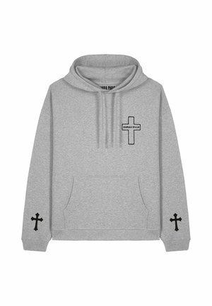 Mira Paris, KARMA EMBROIDERY HEAVYWEIGHT - Kapuzenpullover - mottled grey