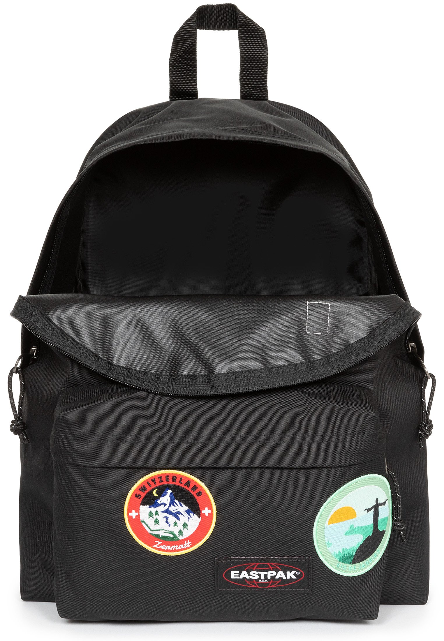 Eastpak PADDED PAKR - Mochila - patched black/azul oscuro - Zalando.es