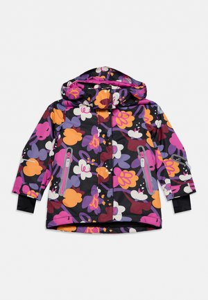 Reima, KIIRUNA JACKET UNISEX - Яке за ски - black/purple/orange