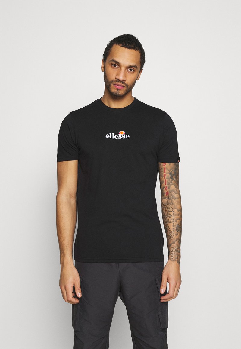 Herren T-Shirts basic | Ellesse MAVOZ UNISEX T-Shirt print black/schwarz - YA49624 Herren T-Shirts basic | Ellesse MAVOZ UNISEX T-Shirt print black/schwarz - YA49624