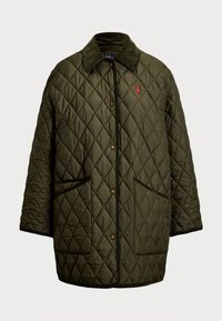 QUILTED BARN JACKET - Winter coat - ranger green