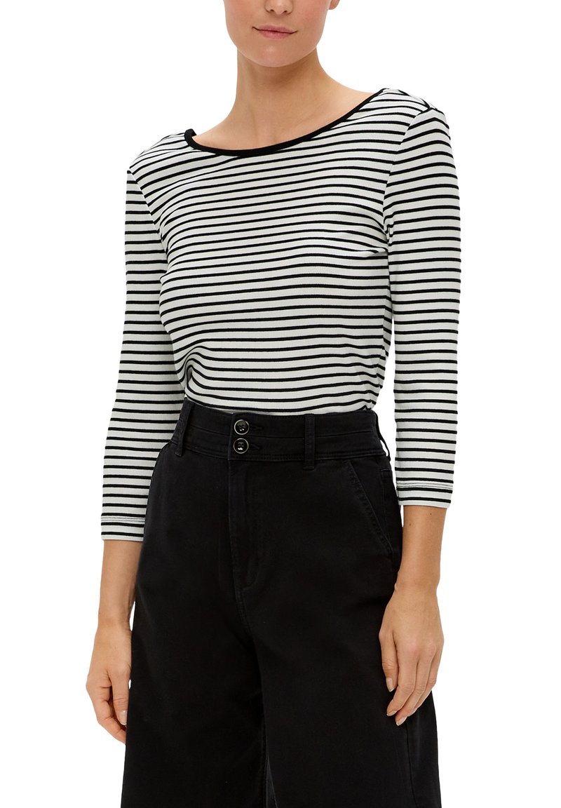 Maglia A Righe A Maniche Lunghe S.Oliver Per Bambine E Ragazze - 100% Cotone