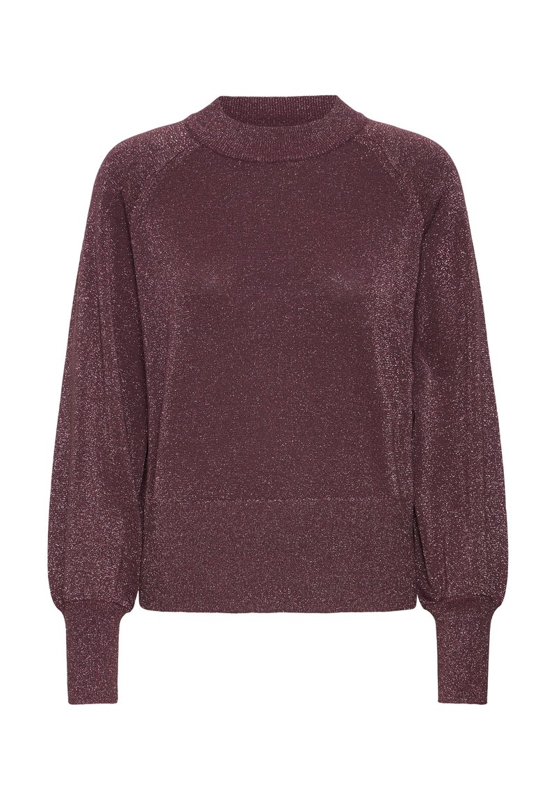 b.young MOBBE - Trui - fudge/bordeauxrood - Zalando.nl