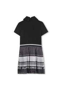KARL LAGERFELD KIDS DRESS - Φόρεμα ημέρας - black/charcoal grey