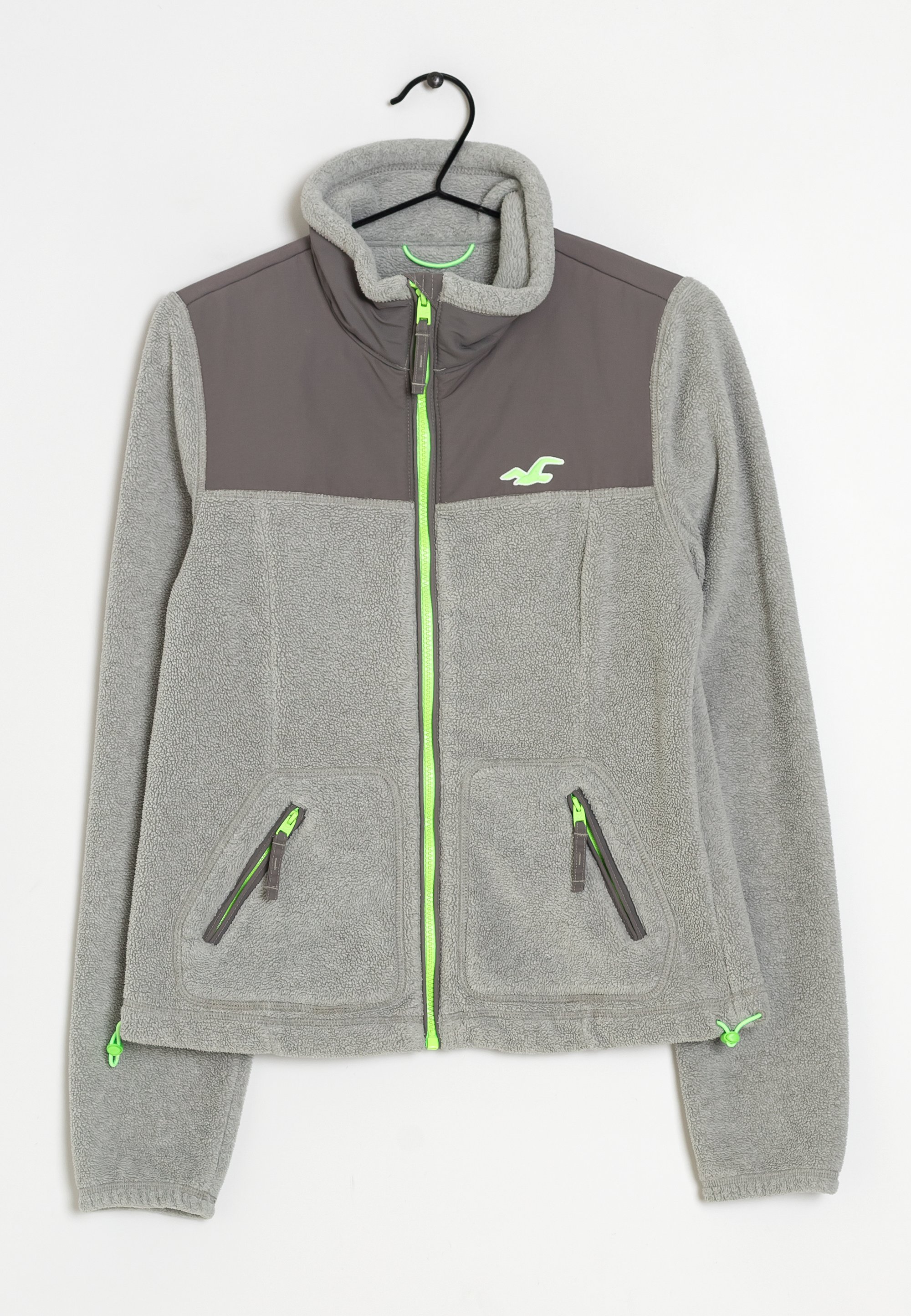 Hollister Forro polar grey/gris (Segunda mano)