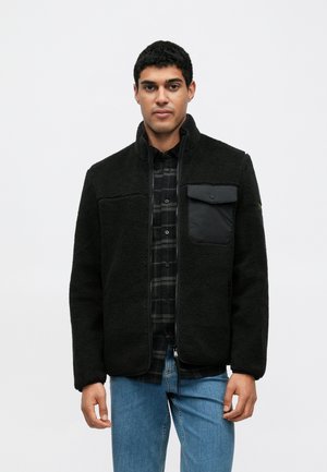 MOSSDALE - Fleecejas - black