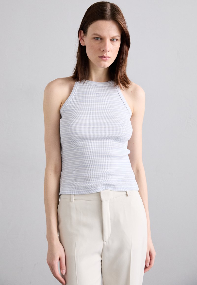Grids Fullback Tank Top (mist blue)