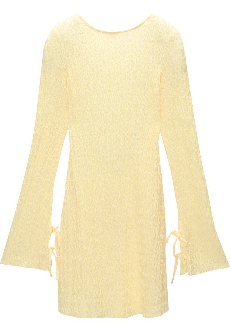 PULL&BEAR Etui-jurk geel