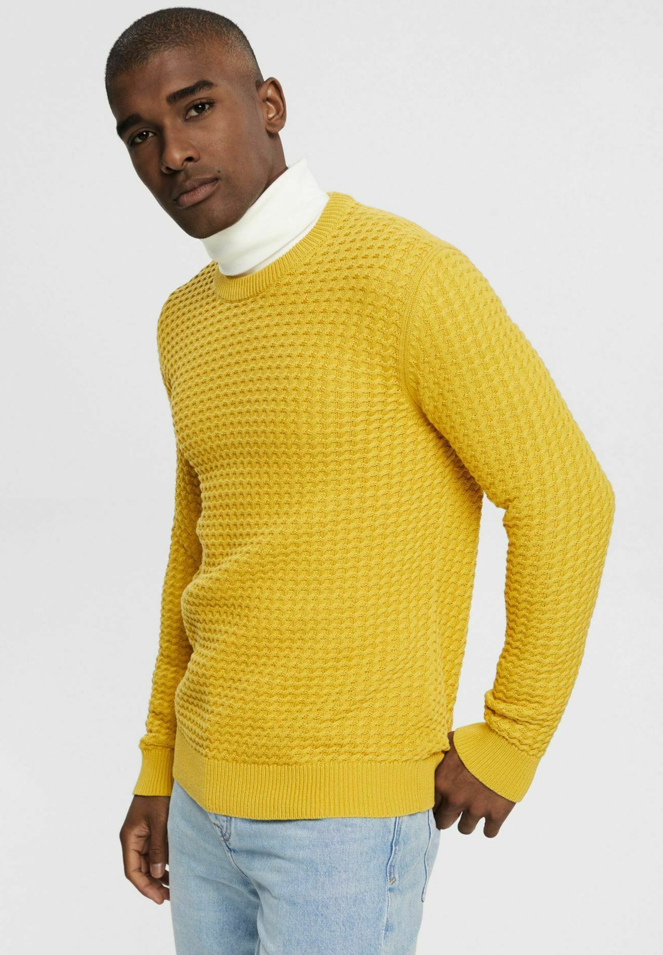 Yellow Men's Knitwear | Free Delivery 