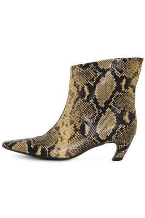 Gestuz CARTER LOW - Poolsaapad - brown/off-white