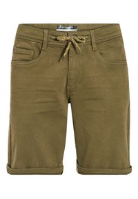 BONOBO Jeans GERADE BERMUDA MIT 5 TASCHEN - Shorts di jeans - taupe