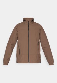 UTILITY JACKET - Neperpučiamoji striukė - smokey brown