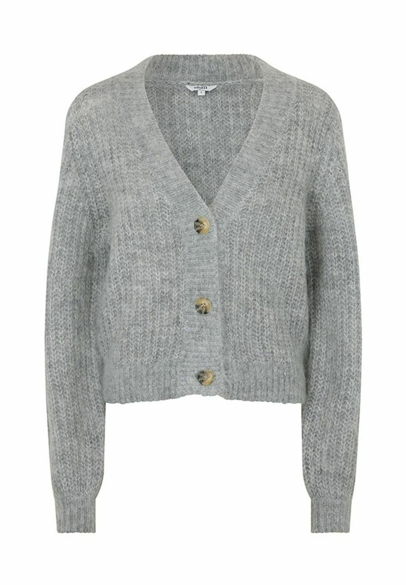 mbyM MOLENDA - Strickjacke - light grey melange/hellgrau - Zalando.de