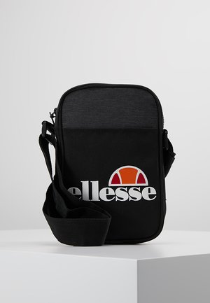 LUKKA - Across body bag - black/charcoal marl