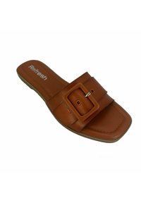 Refresh Sandalias planas - marrone