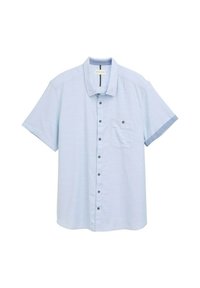 Skjorter - powder blue zigzag structure