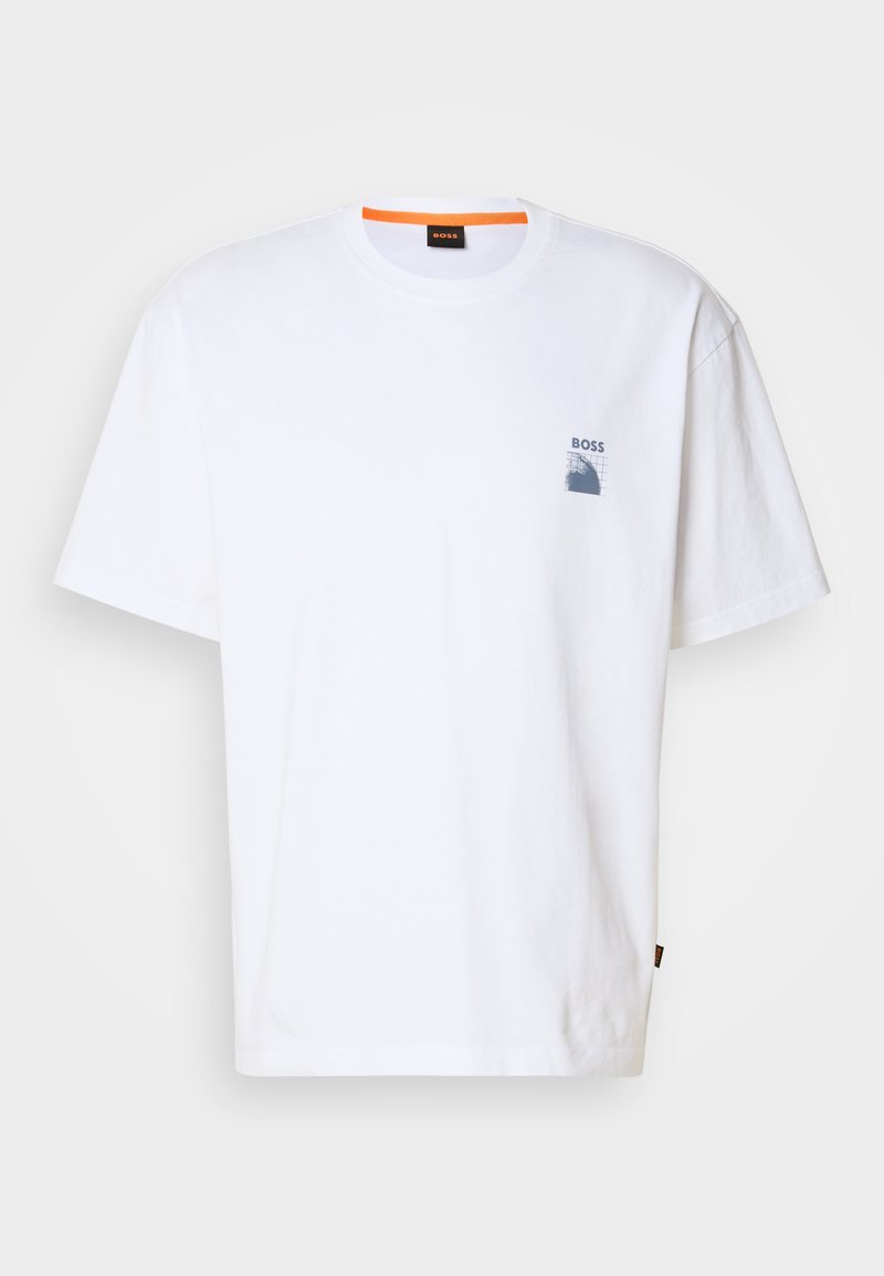 Boss T-shirt print wit