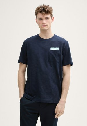 TOM TAILOR T-shirt con stampa - sky captain blue