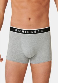Schiesser 6ER PACK - Boxerkalsong - grau-melange