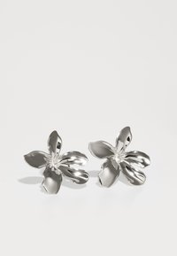 FLORAL EARRINGS - Orecchini - silver-coloured