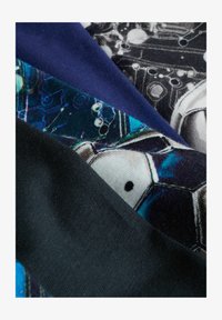 Izbrano, blue black football print