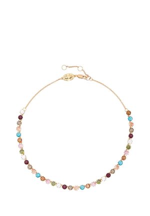 BIMBA Y LOLA, BIMBA Y LOLA COLLAR CADENA Y CRISTALES MULTICOLOR - Collar - gold-coloured