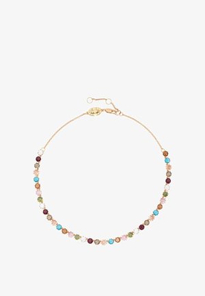 BIMBA Y LOLA, BIMBA Y LOLA COLLAR CADENA Y CRISTALES MULTICOLOR - Collar - gold-coloured