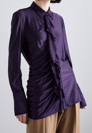 Hemdbluse - dark purple