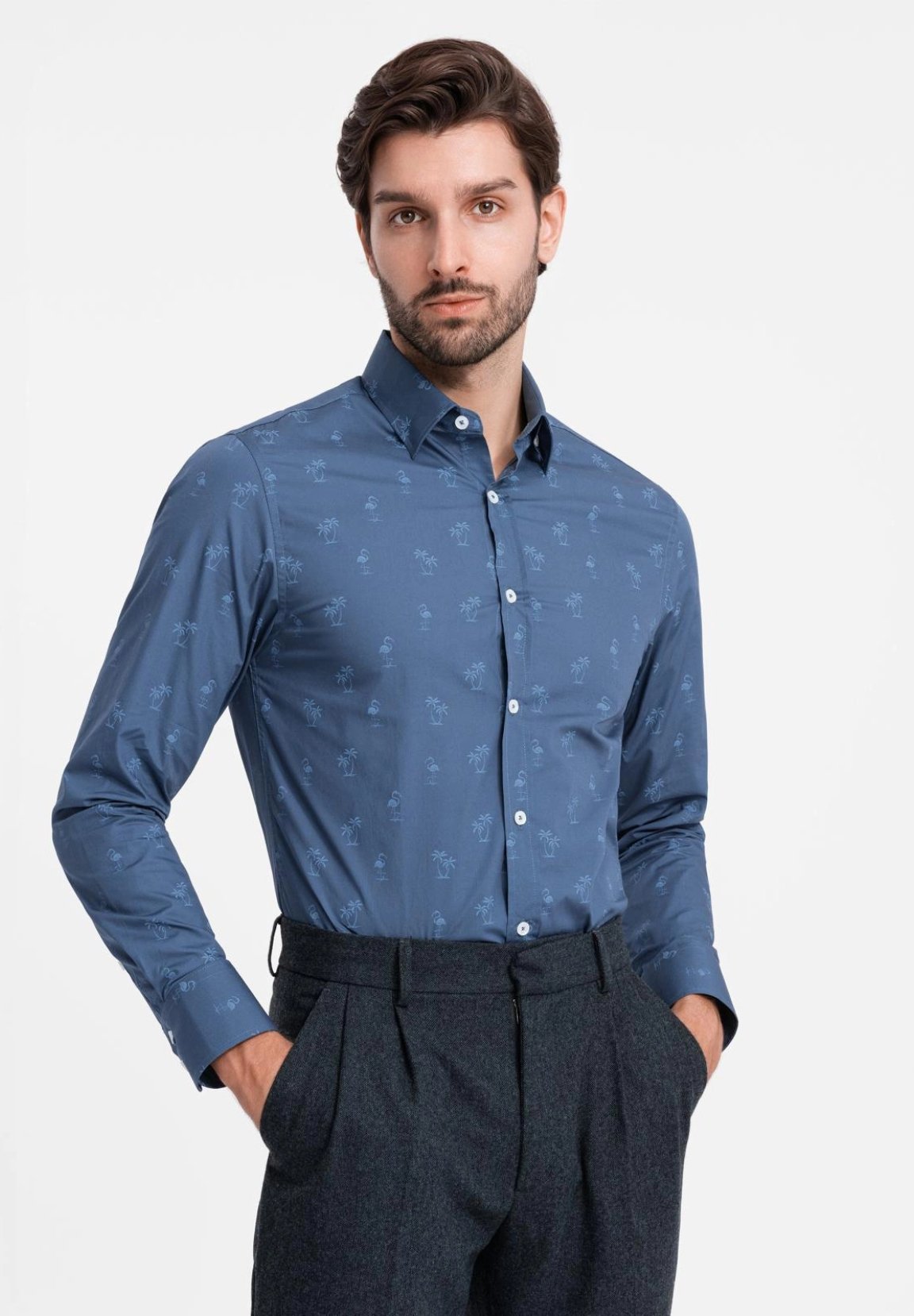 【OMBRAオンブラ】 CAMICIA WORK SHIRT - TOYO ENTERPRISE - 東洋エンタープライズ株式会社
