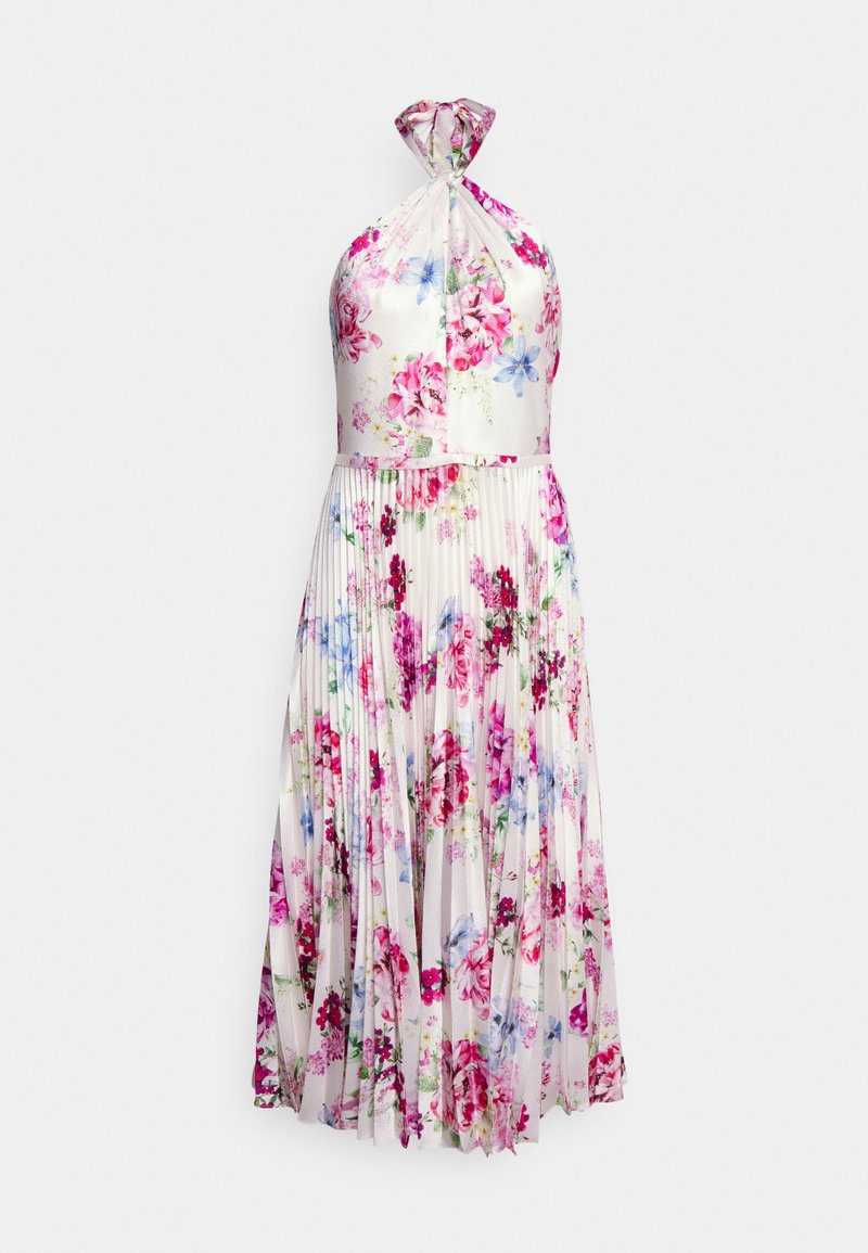 ML Monique Lhuillier SLEEVELESS SATIN MIDI DRESS - Rochie cocktail ...
