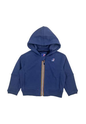 Felpa con zip - blue deep