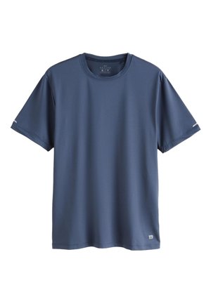 Next, REGULAR FIT-ACTIVE GYM TEXTURED TRAINING  - T-shirt basique - steel blue