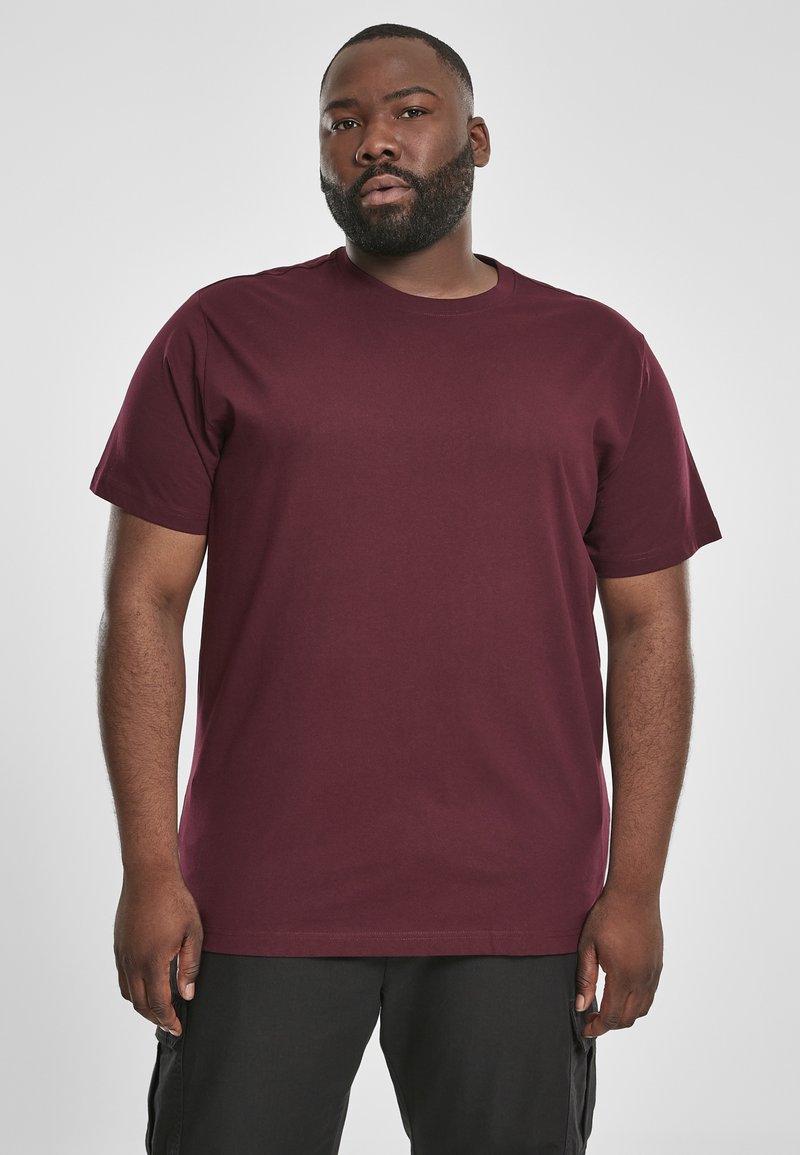 Urban Classics - BASIC TEE - Paprasti marškinėliai - redwine, Padidinti