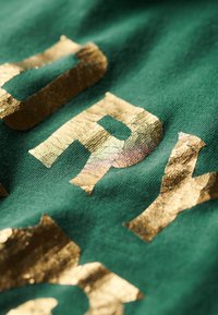 Superdry & Co WORKWEAR - T-shirt imprimé - pine green slub