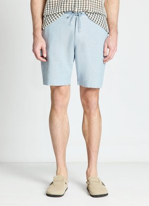 Calliope, PANTALONE CORTO TINTA UNITA - Short - azzurro melange