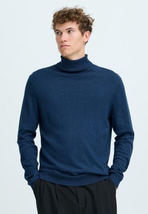 EDIN - Strickpullover - medieval blue melange