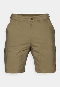 ABISKO HYBRID TRAIL SHORTS - Friluftsshorts - laurel green