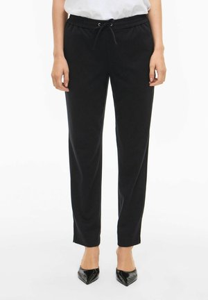 IELLIE MID-WAIST - Pantalon classique - black beauty