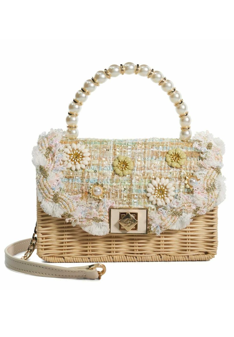 Dune London BLOOMS BEADED HANDLE EMBELLISHED - Sac à main - pastel