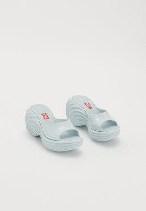 MELISSA QUANTUM PLATFORM X DIESEL AD. - Heeled mules - light blue