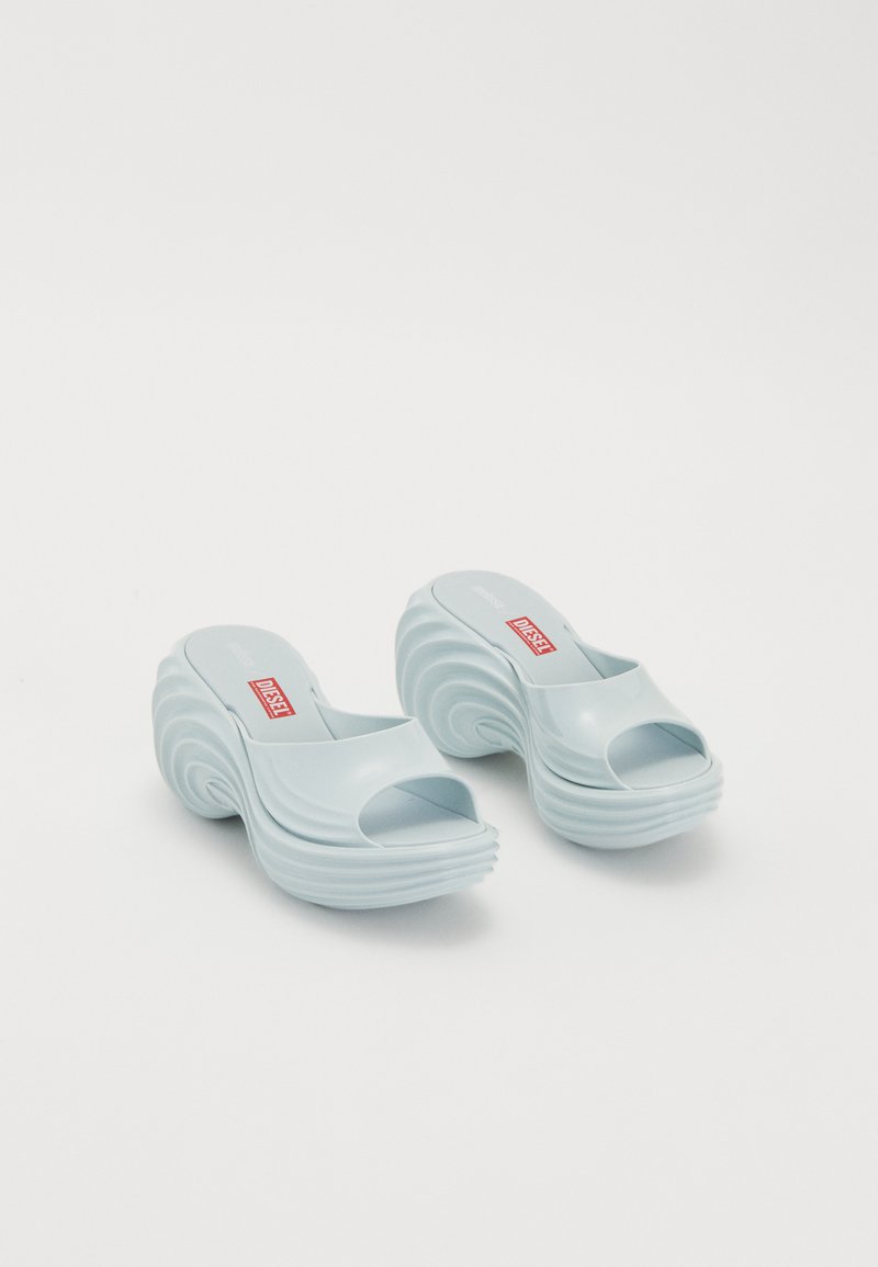 Melissa MELISSA QUANTUM PLATFORM X DIESEL AD. - Heeled mules - light blue