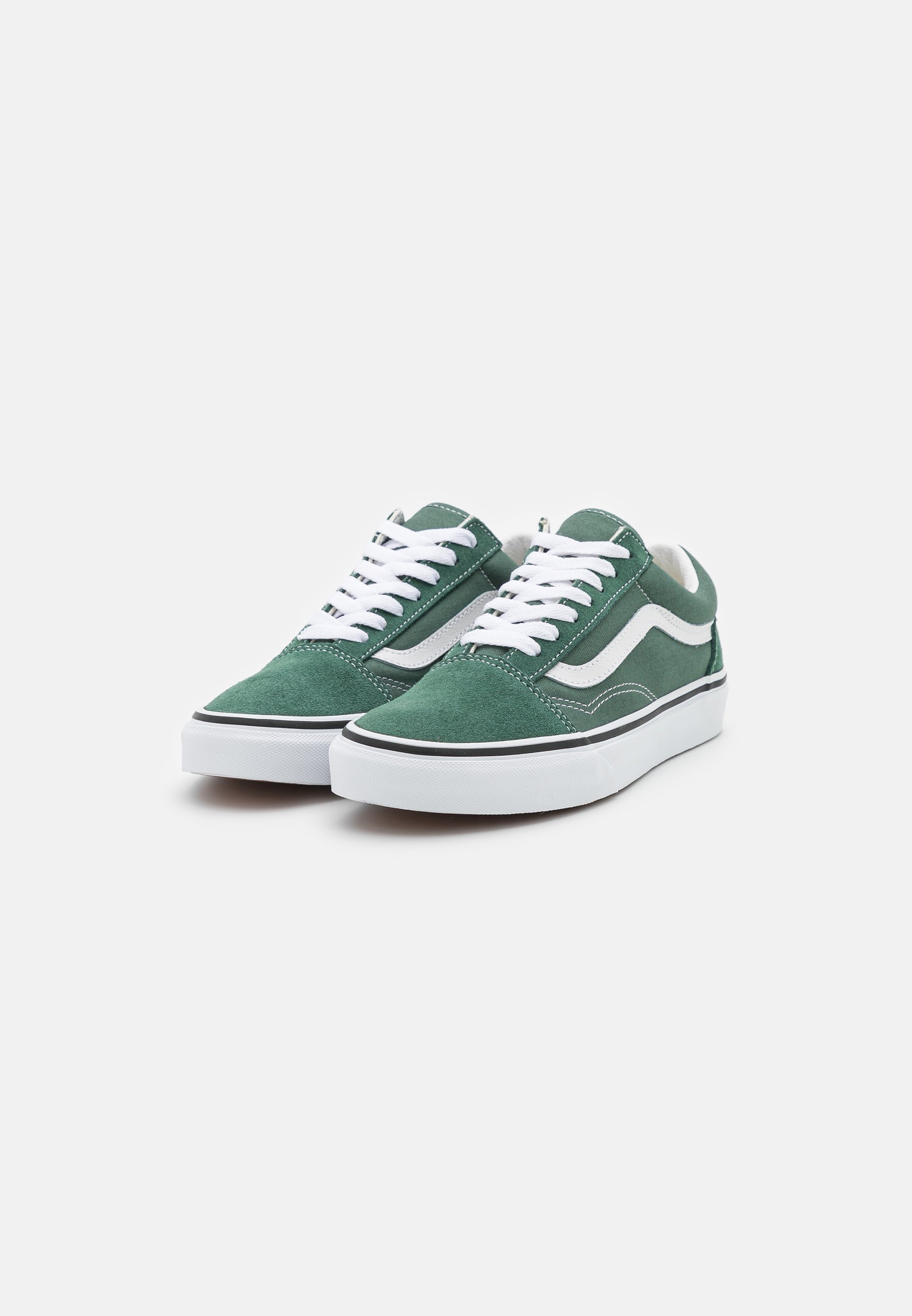 Vans OLD SKOOL UNISEX - Sneakers laag - duck green/donkergroen - Zalando.nl