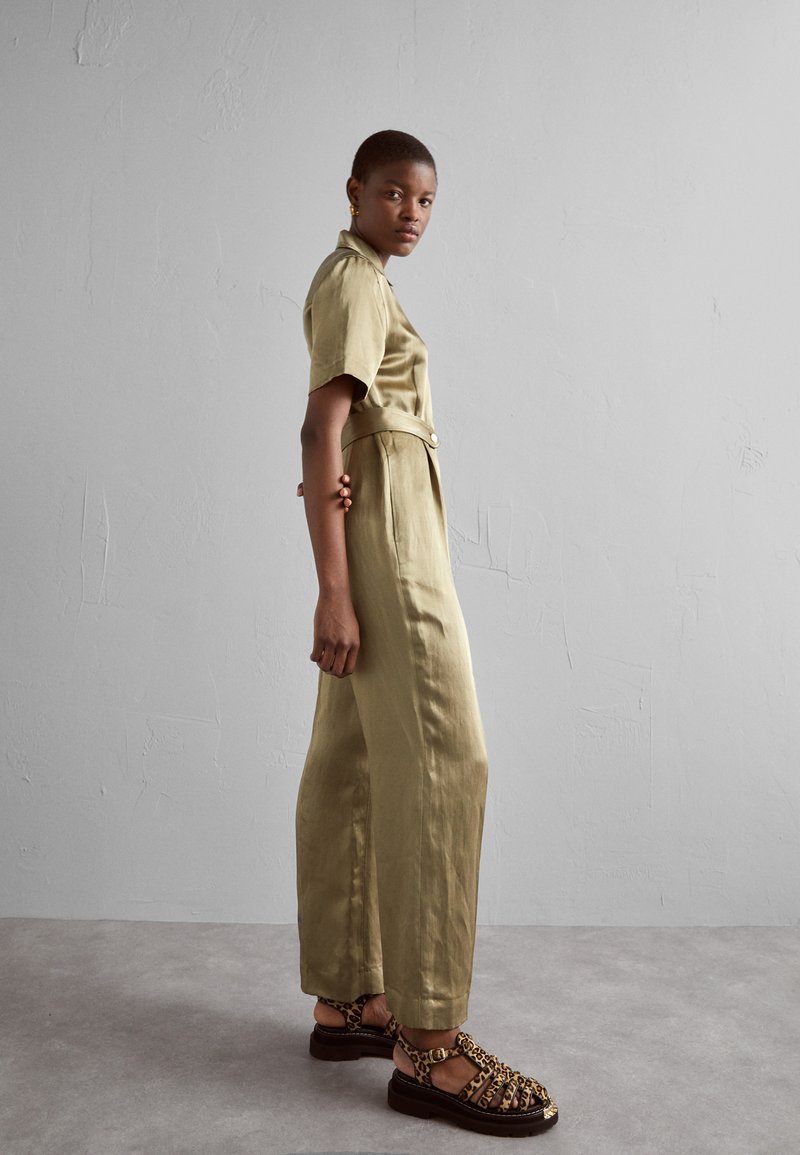 sandro SISTERON Jumpsuit kaki/khaki Zalando.no