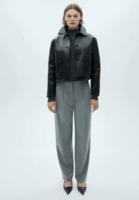 Mango Svetrík - anthracite