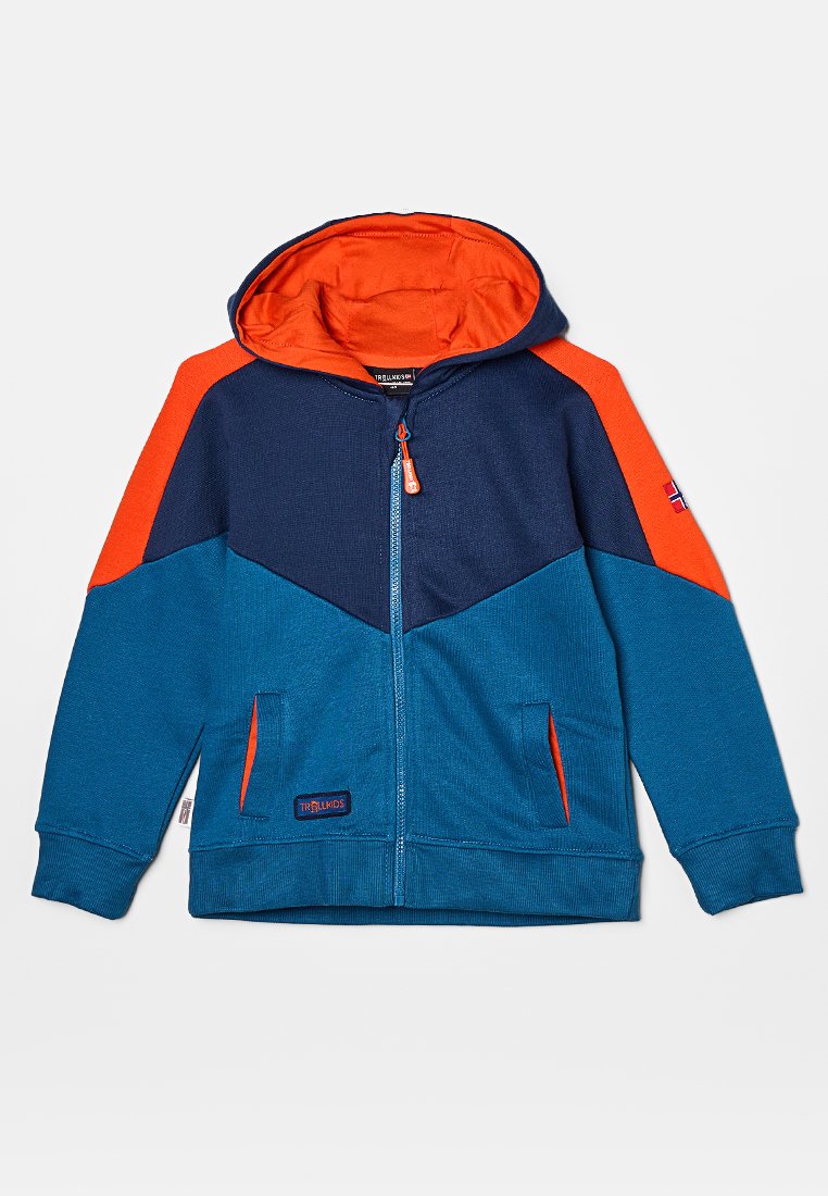 Trollkids Sweater met rits lichtblauw Trollkids Sweater met rits lichtblauw