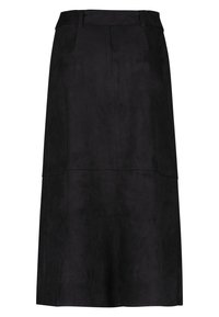 zero A-vonalú szoknya - black beauty