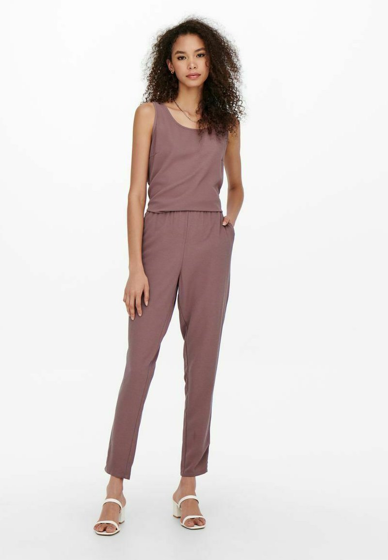 Damen Kleider | ONLY EINFARBIG Jumpsuit rose brown/flieder-meliert - TD60063 Damen Kleider | ONLY EINFARBIG Jumpsuit rose brown/flieder-meliert - TD60063