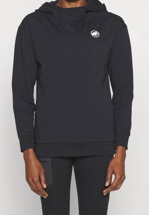 Jersey con capucha - black